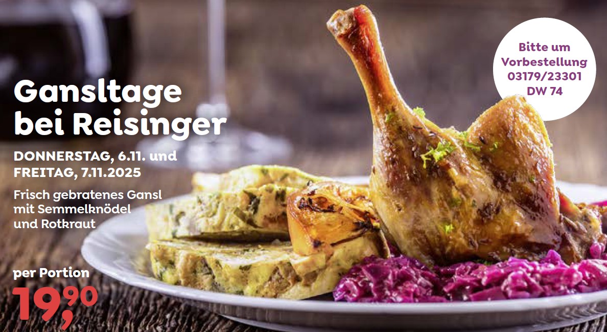 Gansltage bei Reisinger