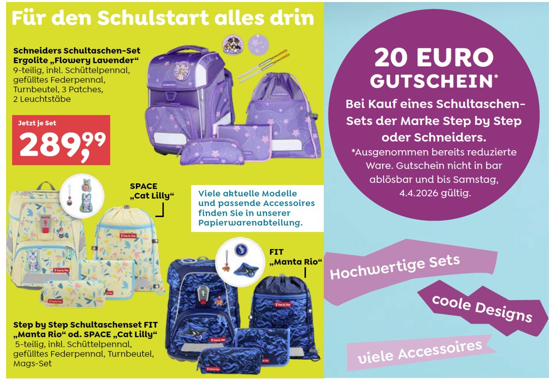 Der perfekte Schulstart