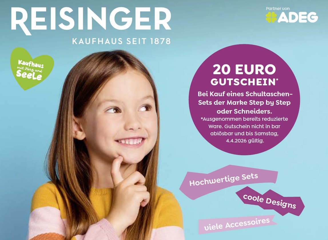 Schultaschen-Set - Gutscheinaktion!