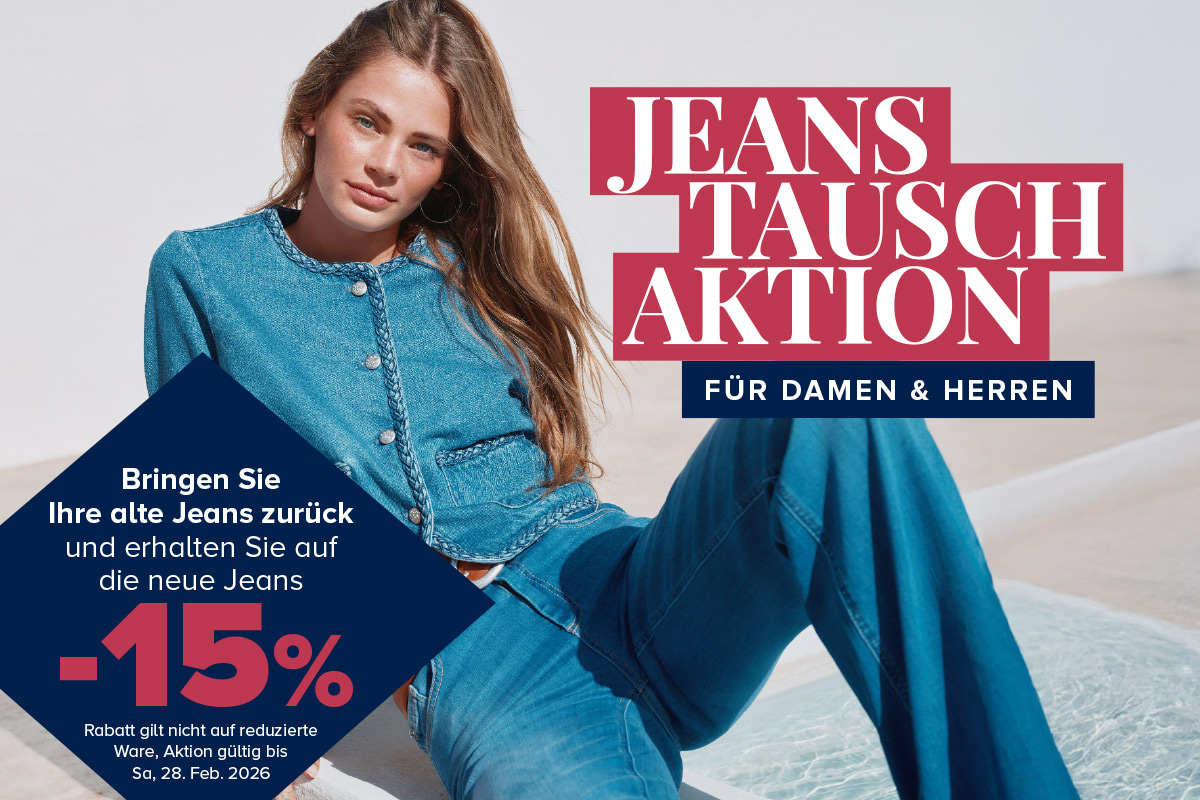 Jeans-Tausch-Aktion