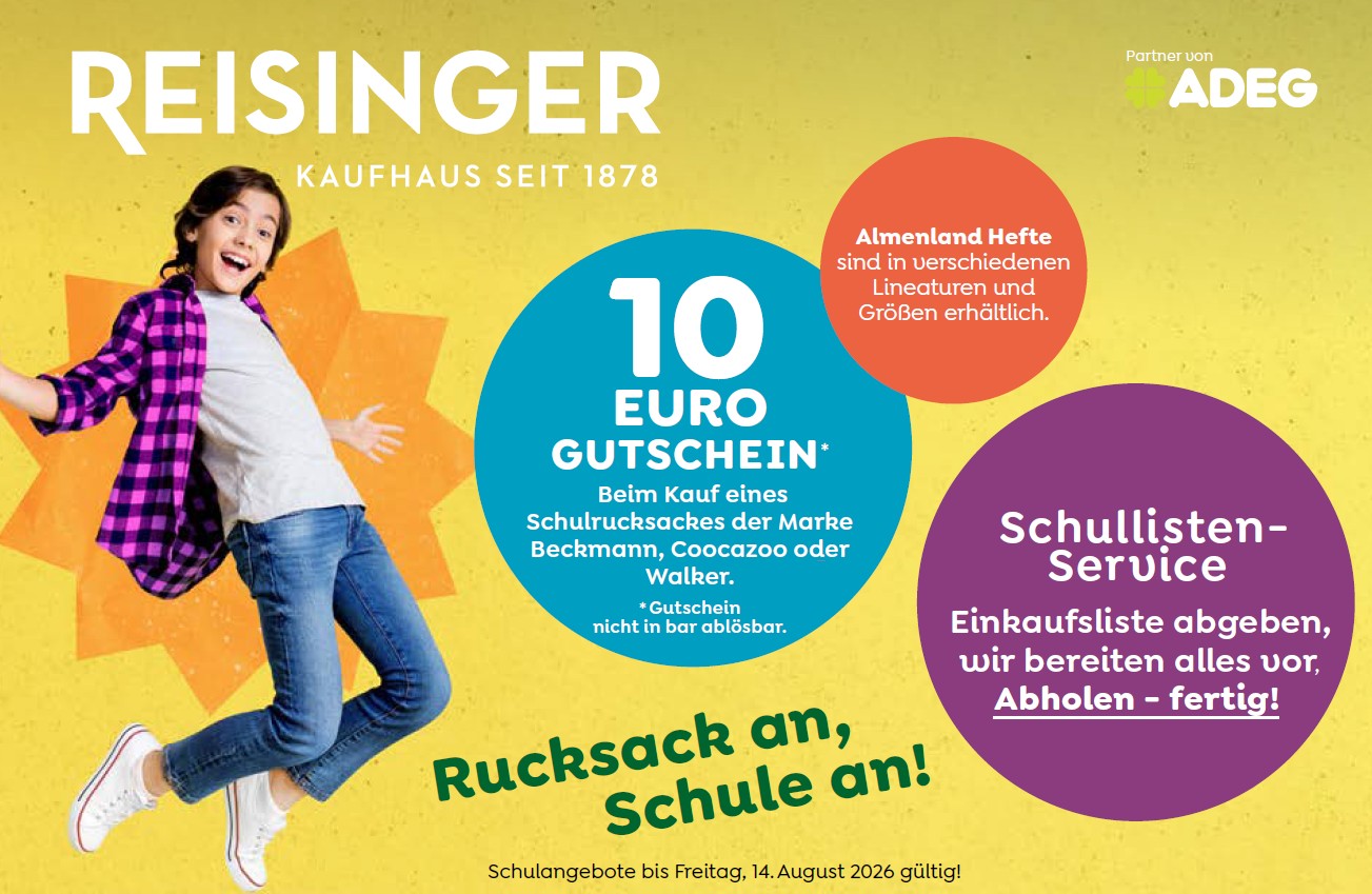 Schulstart leicht gemacht - wir bereiten alles vor!